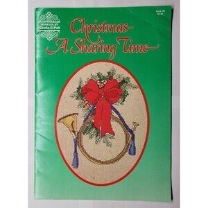 Christmas A Sharing Time Counted Cross Stitch Gloria & Pat Book 29 Festive Desig